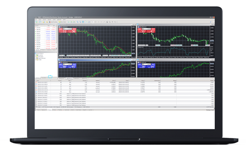 HF web mt4 platform