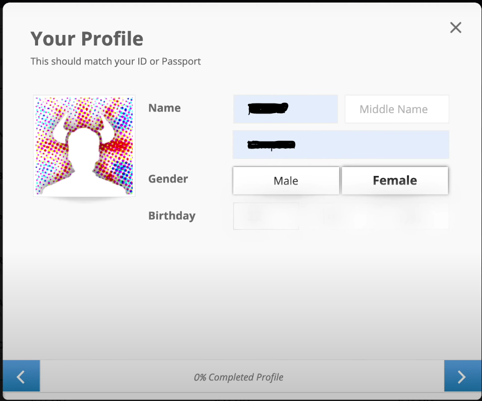 eToro account opening basic details