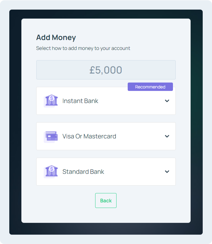 OvalX deposit methods